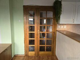 Interiérové dveře dřevěné dvoukřídlé