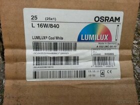 Nové zářivky Osram Lumilux cool white 16W/840 1250lm 19kusů - 1