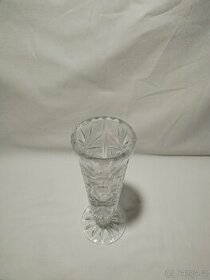 Křišťálová váza lisovaná Sklo Bohemia EV5 - 1