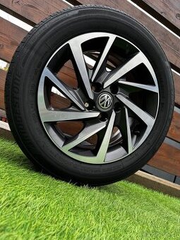 Alu kola 5x100 r15 s letním pneu (bipo)