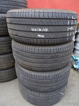 Letní pneu Michelin, 225/50/18, 4 ks, 5 a 6 mm