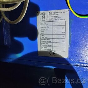 Prodáme hydraulický lis