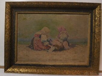 Dívky v Krojích, J. Vaníček - 1