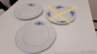Originál Bernadotte Thun - porcelánové talíře velké mělké