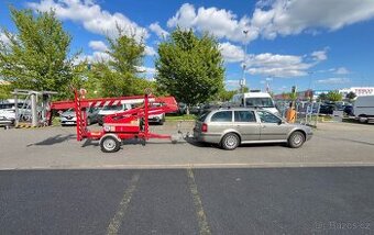 Pronájem přívěsné pracovní plošiny