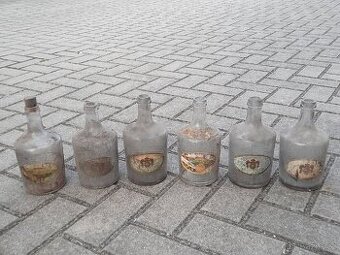 stare lahve vino Ludmila Mělník - 1