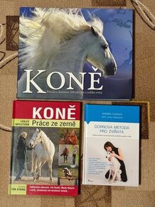 Knihy o koních + Dornova metoda s podpisem autorky