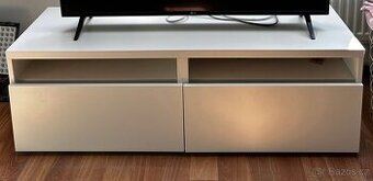 TV stolek BESTÅ, bílá - IKEA