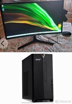 PC Acer Aspire 1660 TC + Monitor Samsung
