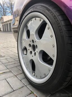 Alu kola MAM 5x100 R18 ET35 + letní pneu 225/40 R18