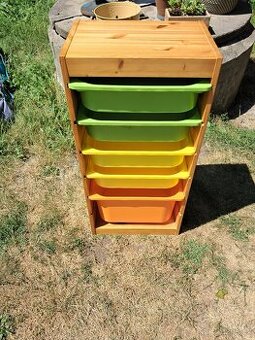 Ikea rám Trofast včetně boxů