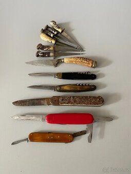 nůž nožík zavírací nůž starý nůž kapesní zavírák retro