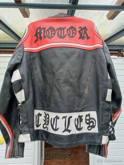 Kožená moto bunda
