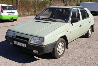 Škoda Favorit 136 LS (1990), 1 majitel, 41 000 km, orig.stav