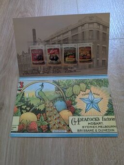 📮 Poštovní známky – Australia – Vintage Jam Labels, 90 Kč