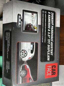 Parkovací asistent CARFACE s kamerou a 3,5" TFT displejem