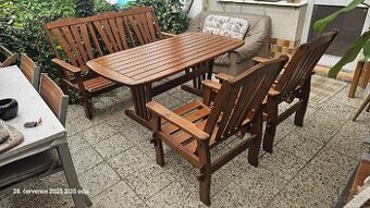 Dřevěný zahradní nábytek Harbo