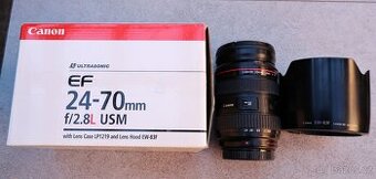 Prodám objektiv Canon EF 24-70mm f2,8L USM