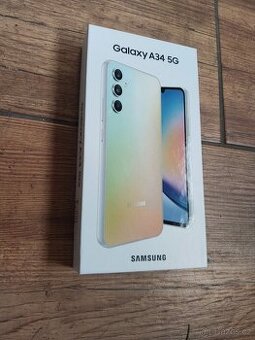 Samsung A34 5G 128GB stříbrný