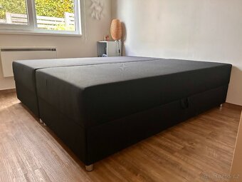 Boxspring postel zn. JYSK - výborný stav