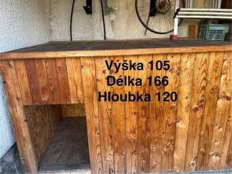 Zateplená psí bouda