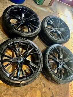 Alu kola 5x112 R21 + letní pneu