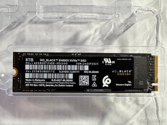 SSD WD Black SN850X 8TB
