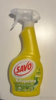 Savo koupelna na vodní kámen.