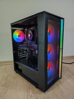 Herní PC: RX 5700xt,  Ryzen 5 5500, 1Tb M.2 ssd, ZÁRUKA
