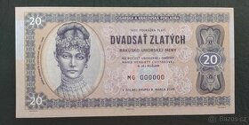 20 zlatých Choteková, Rakousko-Uhersko