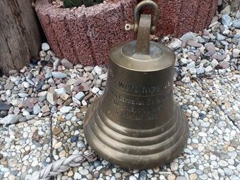 Starý mosazný lodní zvon 1993, Holandsko