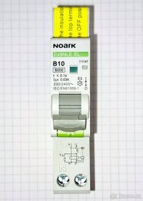 Kombi chránič Noark (111147) B10 AC 30mA