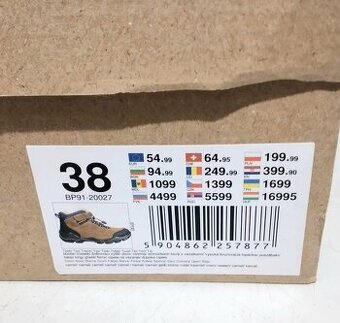 Dětské zimní boty vel. 38