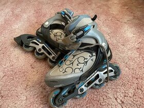 dívčí nastavitelné kolečkové brusle