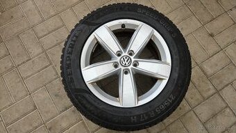 Zánovní Zimní Sada Alu 5x112 215/65 R17 VW Tiguan