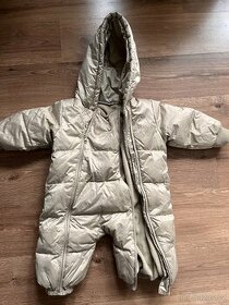 Péřová kombinéza béžová