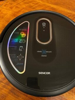 Robotický vysavač Sencor SRV 6250BK – mop, Wi-Fi