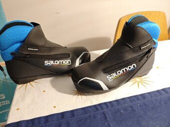 Dětské běžkařské boty Salomon Prolink 35.5 ve výborném stavu