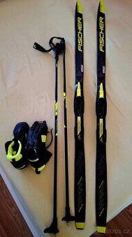Dětské běžky set Fisher Junior 130 cm: kompletní výbava