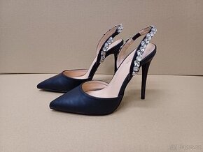 Černé lodičky volná pata vel.37