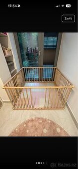 Dřevěná ohrádka 120x120