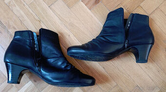 Dámská kožená zimní kotníková obuv vel. G7 (41)