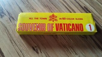 Diapozitivy leporelo Vatikán, Řím 2x