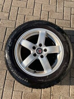 4ks alu disky 215/60/R16 ET38 škoda yeti zimní pneu