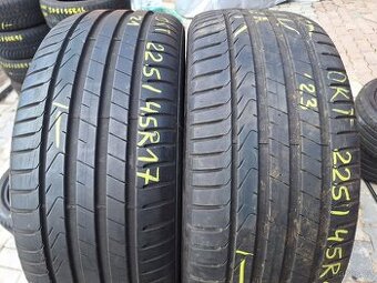 Prodám letní pneu 225/45/17 Pirelli