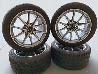 Originální 19” Mercedes-AMG kola pro E63 + starší zimní pneu