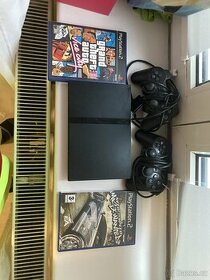 Ps2 slim (gta vice city,nfs most wanted atd..)