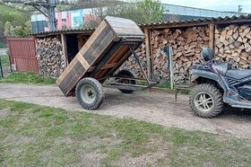 Přívěsný vozík sklopný - 1