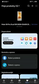 HUAWEI MATE 50 PRO-zaruka 20 mesicu Alza.cz