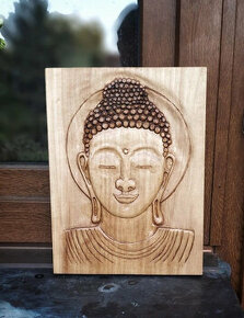 Reliéf Buddha